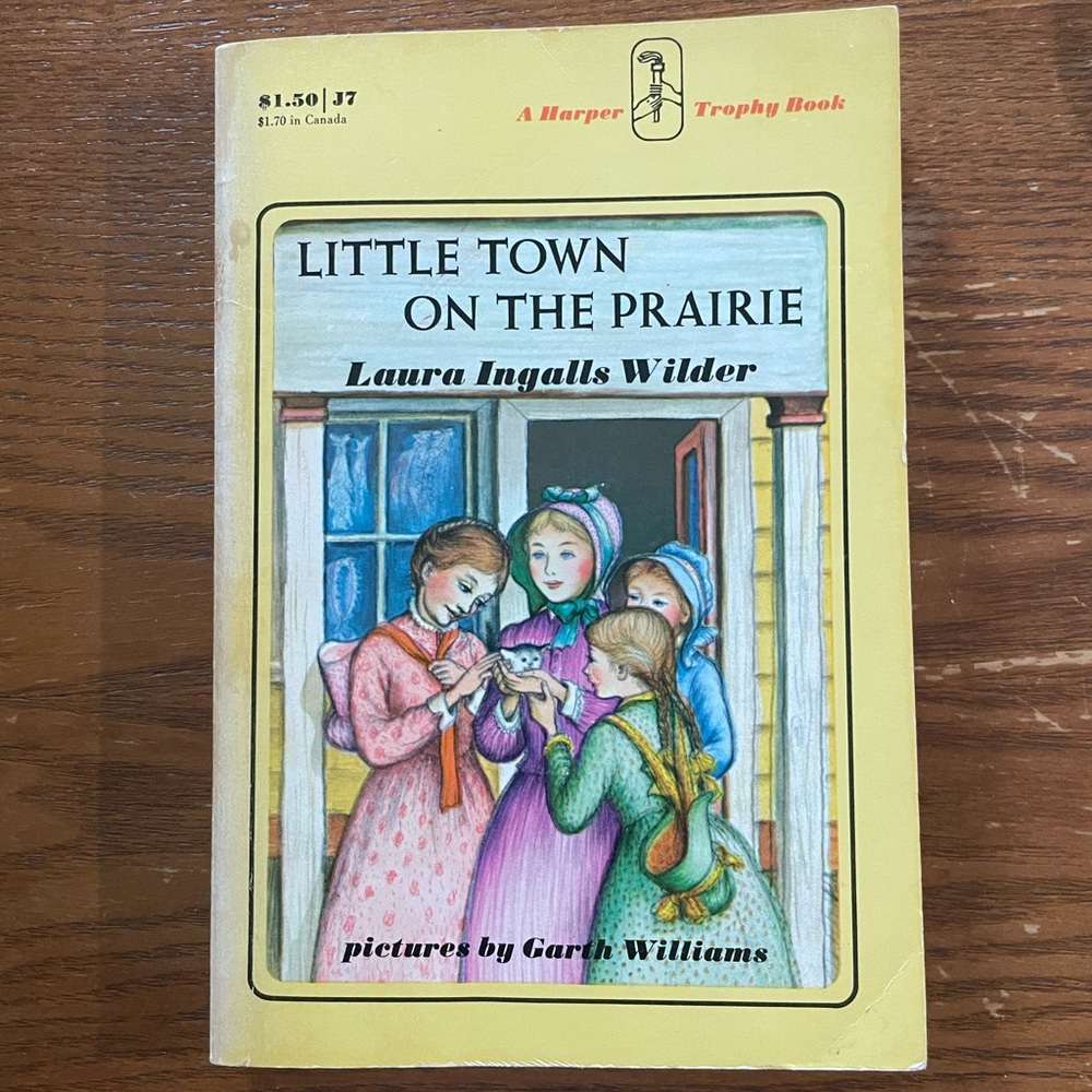 Vintage little town on the prairie novel